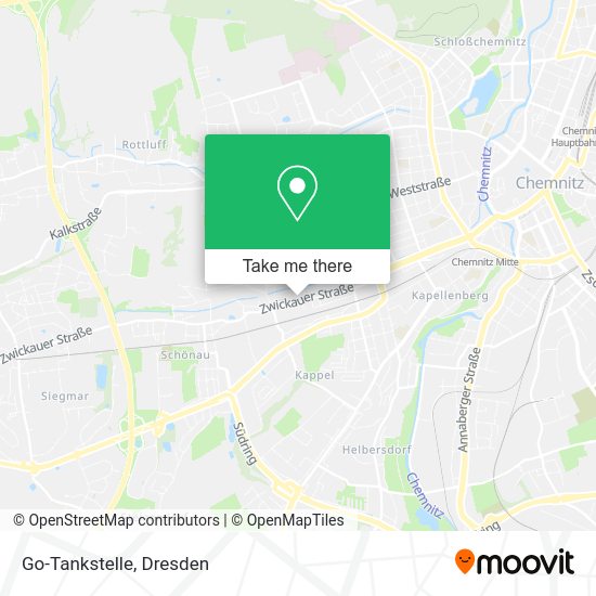Карта Go-Tankstelle