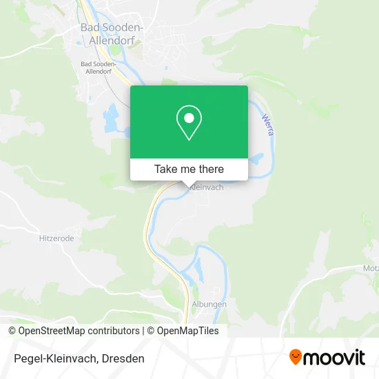 Карта Pegel-Kleinvach