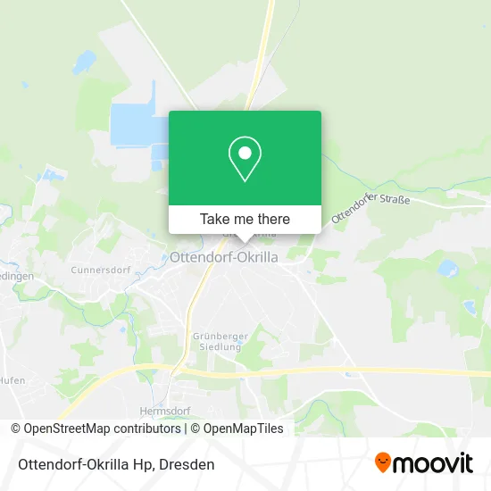 Карта Ottendorf-Okrilla Hp