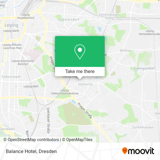 Карта Balance Hotel