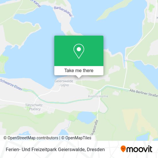 Карта Ferien- Und Freizeitpark Geierswalde