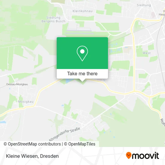 Карта Kleine Wiesen