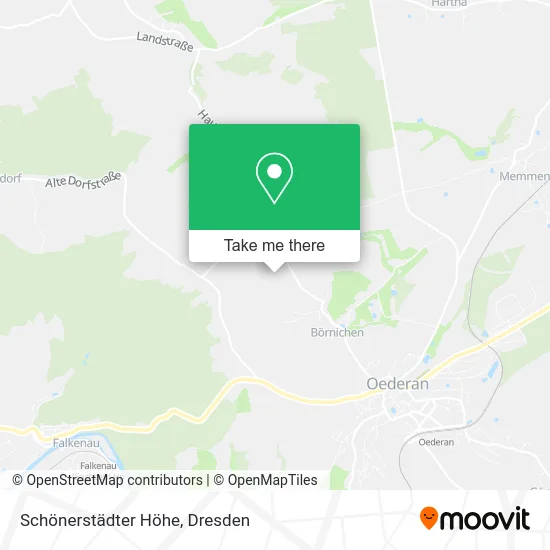 Карта Schönerstädter Höhe