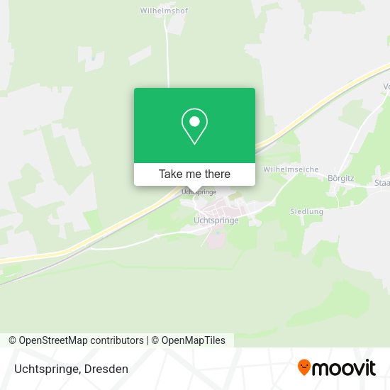 Карта Uchtspringe