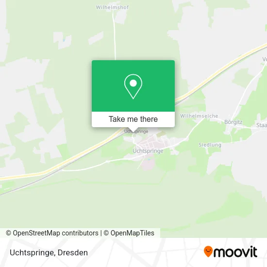 Карта Uchtspringe