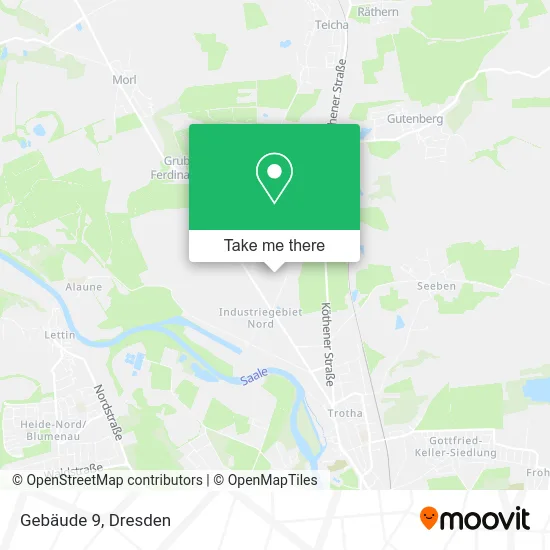 Карта Gebäude 9