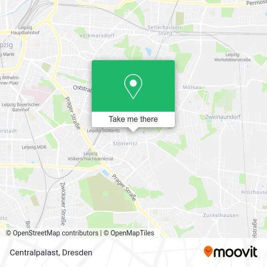 Карта Centralpalast