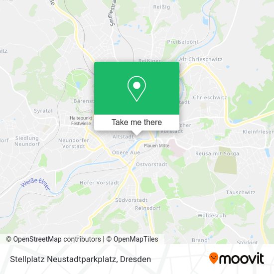Карта Stellplatz Neustadtparkplatz