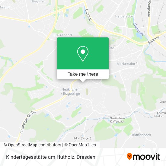 Карта Kindertagesstätte am Hutholz