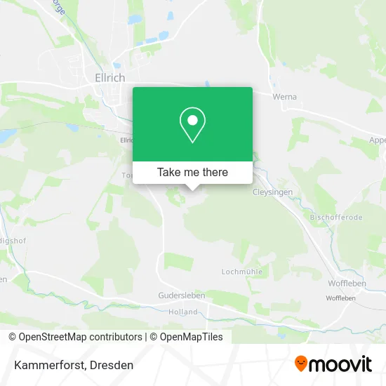 Карта Kammerforst