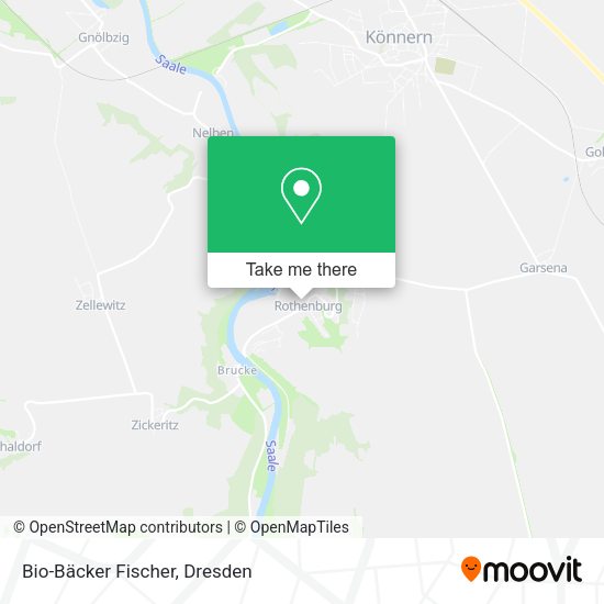 Карта Bio-Bäcker Fischer
