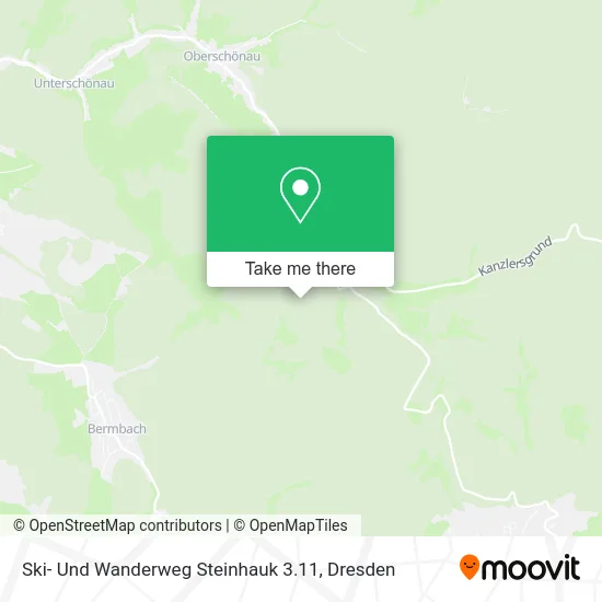 Карта Ski- Und Wanderweg Steinhauk 3.11