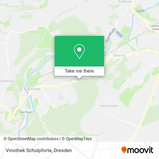 Vinothek Schulpforte map