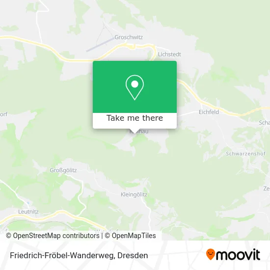Карта Friedrich-Fröbel-Wanderweg