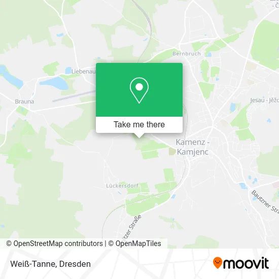 Карта Weiß-Tanne