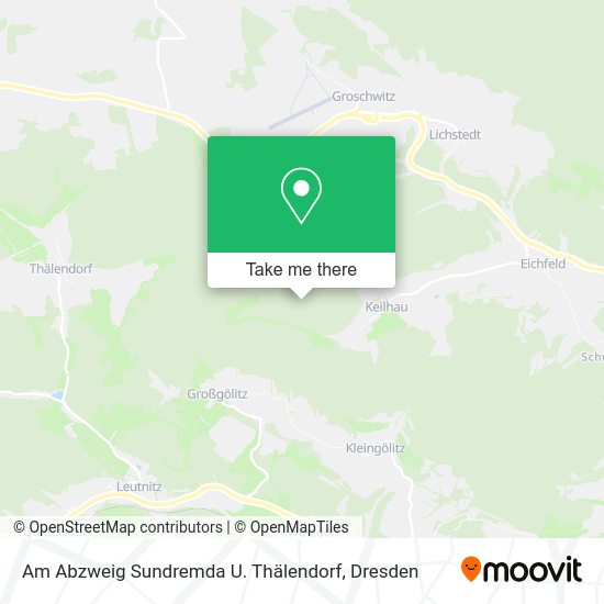 Карта Am Abzweig Sundremda U. Thälendorf