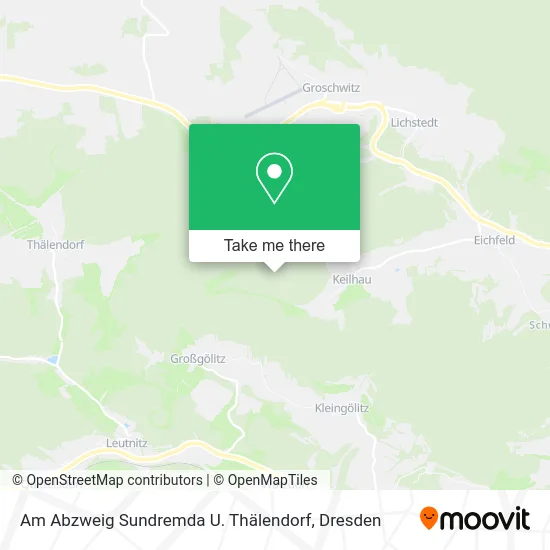 Карта Am Abzweig Sundremda U. Thälendorf