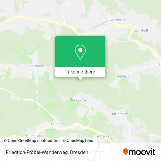 Карта Friedrich-Fröbel-Wanderweg
