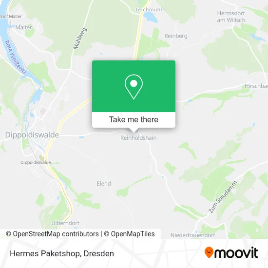 Карта Hermes Paketshop