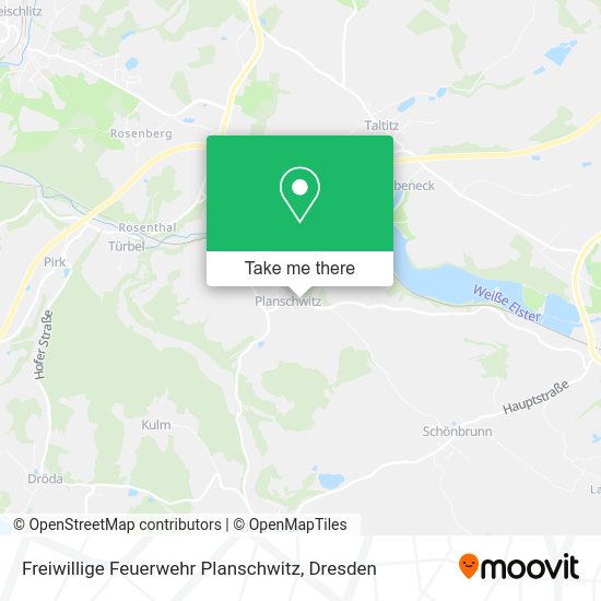 Карта Freiwillige Feuerwehr Planschwitz