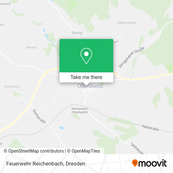 Карта Feuerwehr Reichenbach