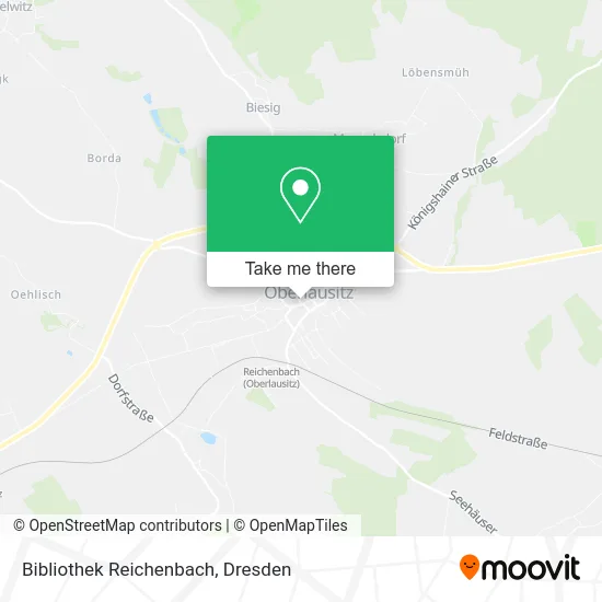 Карта Bibliothek Reichenbach