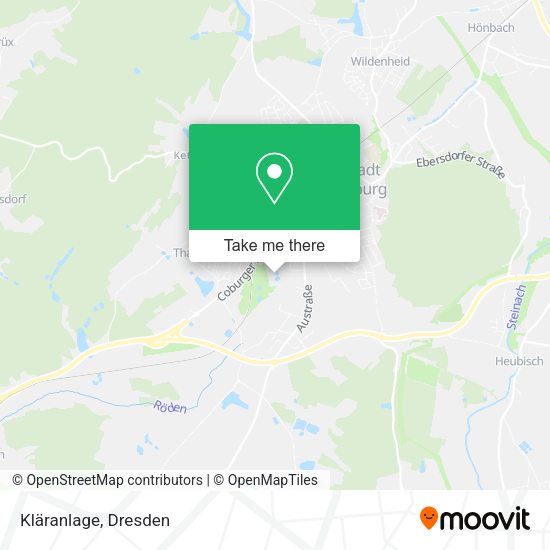 Карта Kläranlage