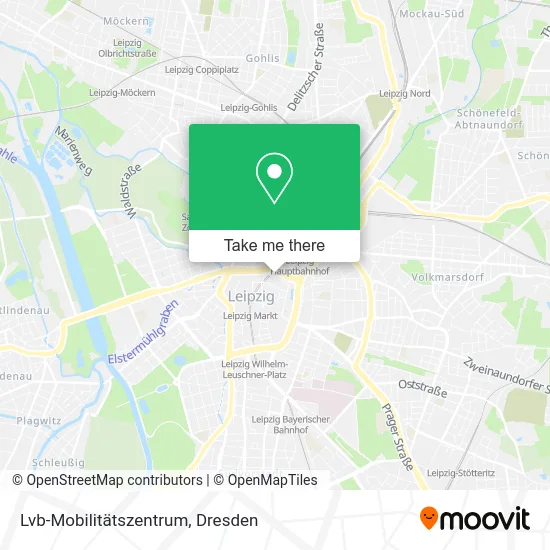 Карта Lvb-Mobilitätszentrum