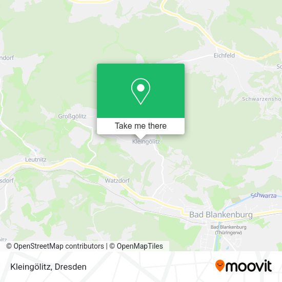 Карта Kleingölitz