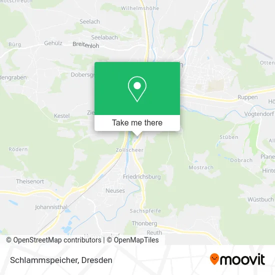 Карта Schlammspeicher