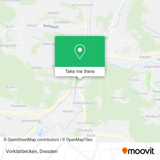 Карта Vorklärbecken