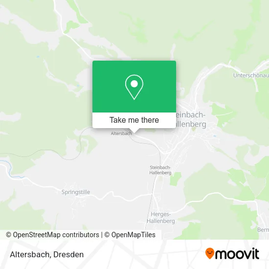 Карта Altersbach