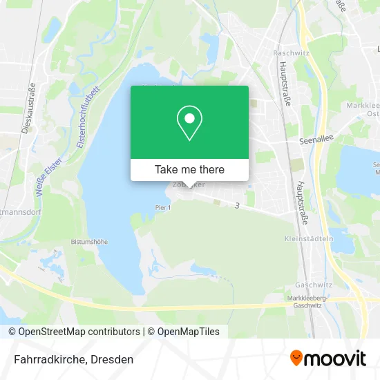 Карта Fahrradkirche