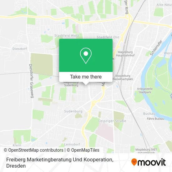 Карта Freiberg Marketingberatung Und Kooperation