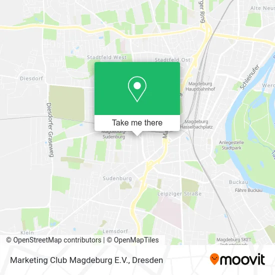 Карта Marketing Club Magdeburg E.V.