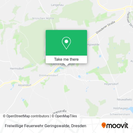 Карта Freiwillige Feuerwehr Geringswalde