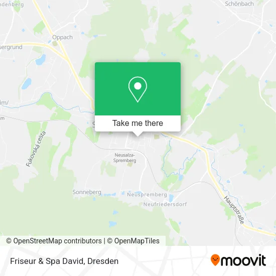 Карта Friseur & Spa David