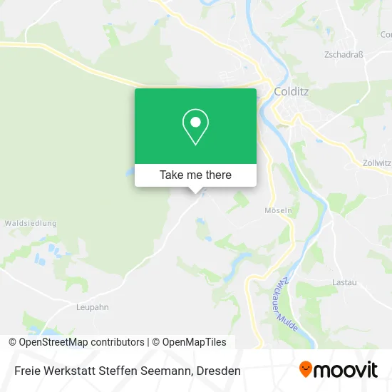 Карта Freie Werkstatt Steffen Seemann
