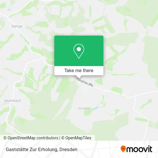 Карта Gaststätte Zur Erholung