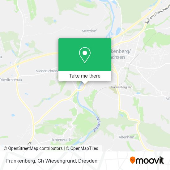 Карта Frankenberg, Gh Wiesengrund