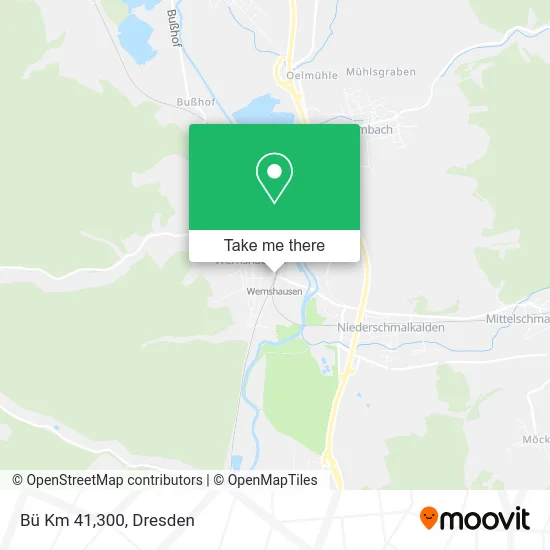 Bü Km 41,300 map