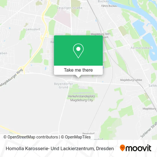 Карта Homolla Karosserie- Und Lackierzentrum