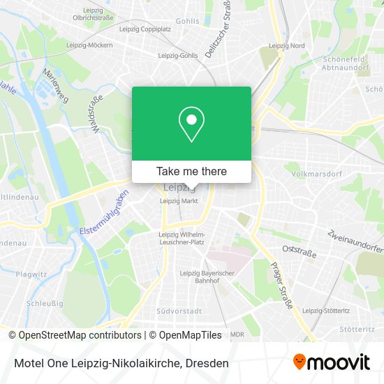 Карта Motel One Leipzig-Nikolaikirche
