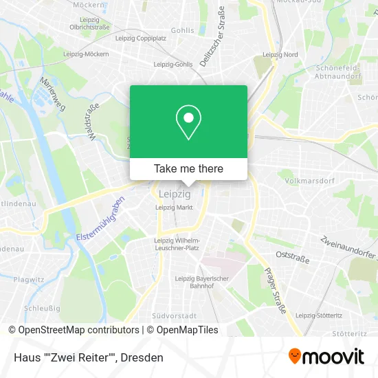 Карта Haus ""Zwei Reiter""