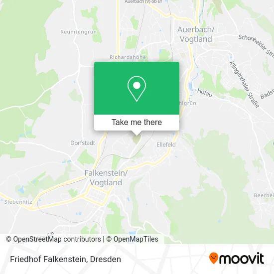 Карта Friedhof Falkenstein