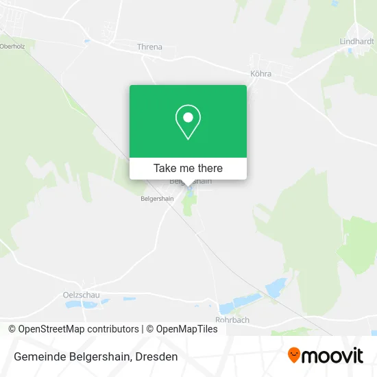Карта Gemeinde Belgershain