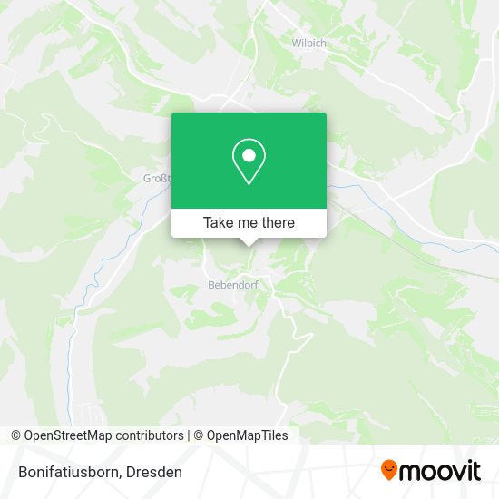 Карта Bonifatiusborn