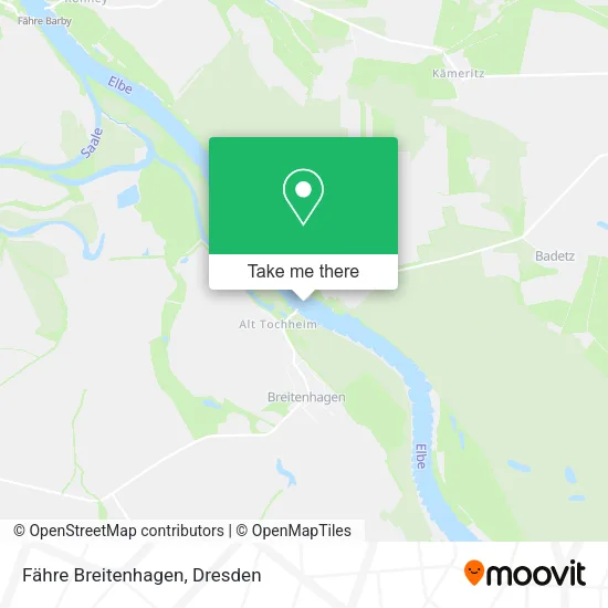 Карта Fähre Breitenhagen