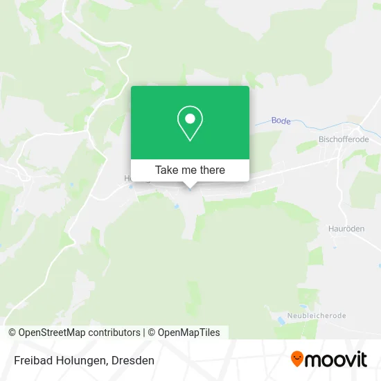 Карта Freibad Holungen