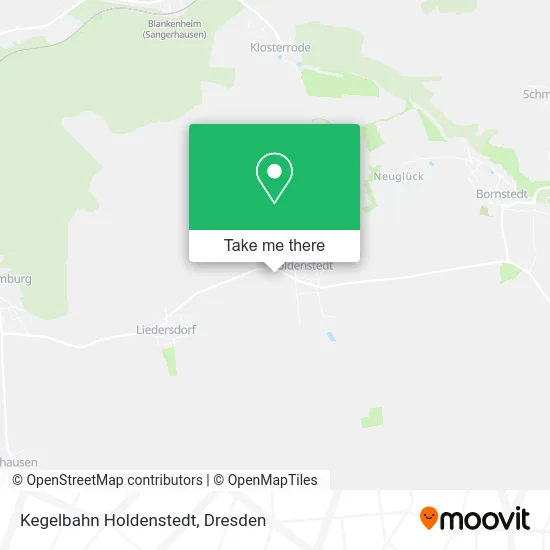 Карта Kegelbahn Holdenstedt